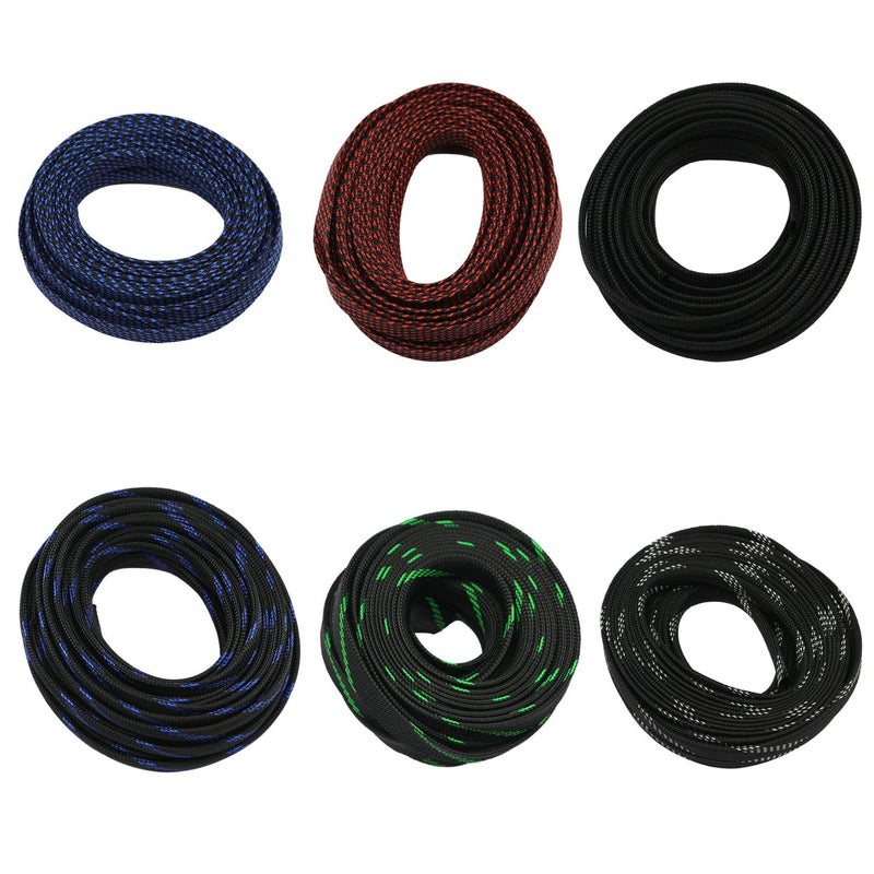 CBAZY 30ft PET Expandable Sleeving Wire Cable Sleeve (3/5", Black) - Image 5